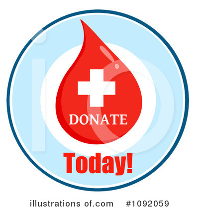 Royalty-Free (RF) Blood Clipart Illustration by Hit Toon - Stock Sample #1092059