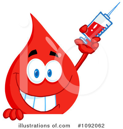Royalty-Free (RF) Blood Clipart Illustration by Hit Toon - Stock Sample #1092062