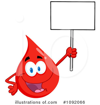 Royalty-Free (RF) Blood Clipart Illustration by Hit Toon - Stock Sample #1092066