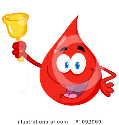 Royalty-Free (RF) Blood Clipart Illustration by Hit Toon - Stock Sample #1092069
