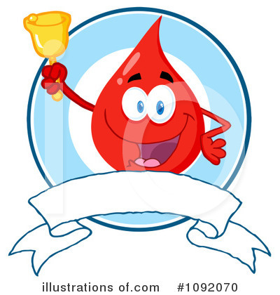 Royalty-Free (RF) Blood Clipart Illustration by Hit Toon - Stock Sample #1092070