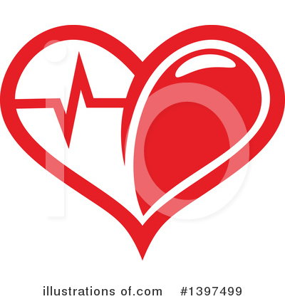 Cardiogram Clipart #1397499 by Vector Tradition SM