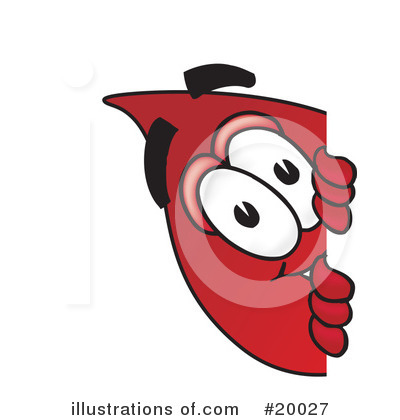 Royalty-Free (RF) Blood Drop Character Clipart Illustration by Mascot Junction - Stock Sample #20027