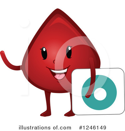 Royalty-Free (RF) Blood Drop Clipart Illustration by BNP Design Studio - Stock Sample #1246149