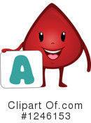 Blood Drop Clipart #1246153 by BNP Design Studio