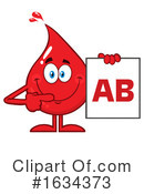 Blood Drop Clipart #1634373 by Hit Toon