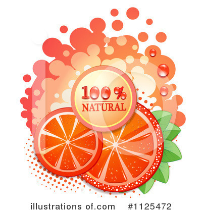 Orange Slices Clipart #1125472 by merlinul