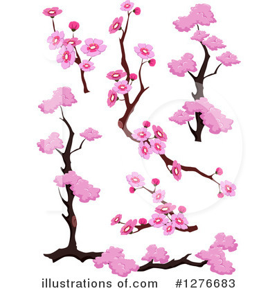 Royalty-Free (RF) Blossoms Clipart Illustration by BNP Design Studio - Stock Sample #1276683