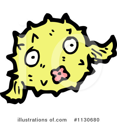 Royalty-Free (RF) Blow Fish Clipart Illustration by lineartestpilot - Stock Sample #1130680