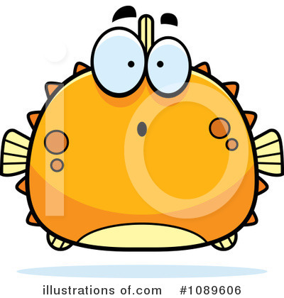 Royalty-Free (RF) Blowfish Clipart Illustration by Cory Thoman - Stock Sample #1089606