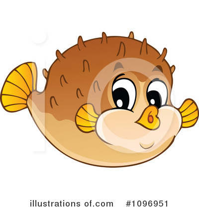 Blowfish Clipart #1096951 by visekart