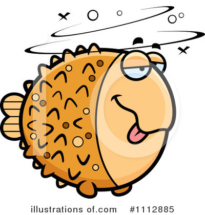 Blow Fish Clipart #1112885 by Cory Thoman