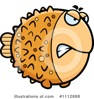 Blow Fish Clipart #1112888 by Cory Thoman