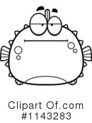 Blowfish Clipart #1143283 by Cory Thoman