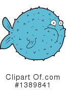 Blowfish Clipart #1389841 by lineartestpilot