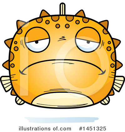 Royalty-Free (RF) Blowfish Clipart Illustration by Cory Thoman - Stock Sample #1451325