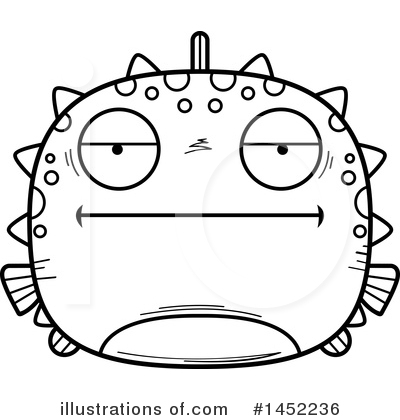 Royalty-Free (RF) Blowfish Clipart Illustration by Cory Thoman - Stock Sample #1452236