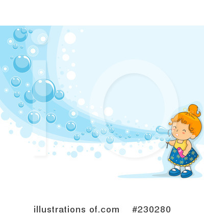 Blowing Bubbles Clipart #230280 by BNP Design Studio