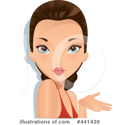 Royalty-Free (RF) Blowing Kisses Clipart Illustration by Melisende Vector - Stock Sample #441430