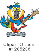 Blue And Gold Macaw Clipart #1285236 by Dennis Holmes Designs