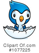 Blue Bird Clipart #1077225 by Cory Thoman