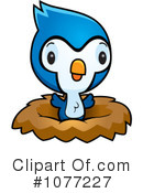 Blue Bird Clipart #1077227 by Cory Thoman