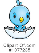 Blue Bird Clipart #1077235 by Cory Thoman