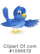 Blue Bird Clipart #1096672 by AtStockIllustration