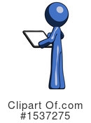 Blue Design Mascot Clipart #1537275 by Leo Blanchette