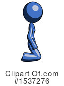 Blue Design Mascot Clipart #1537276 by Leo Blanchette