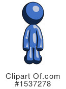 Blue Design Mascot Clipart #1537278 by Leo Blanchette