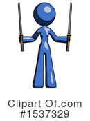 Blue Design Mascot Clipart #1537329 by Leo Blanchette