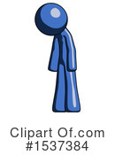Blue Design Mascot Clipart #1537384 by Leo Blanchette