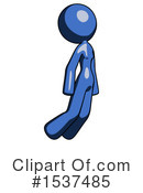 Blue Design Mascot Clipart #1537485 by Leo Blanchette