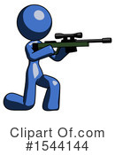 Blue Design Mascot Clipart #1544144 by Leo Blanchette