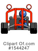 Blue Design Mascot Clipart #1544247 by Leo Blanchette