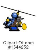Blue Design Mascot Clipart #1544252 by Leo Blanchette