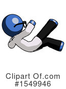Blue Design Mascot Clipart #1549946 by Leo Blanchette
