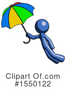 Blue Design Mascot Clipart #1550122 by Leo Blanchette