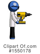 Blue Design Mascot Clipart #1550178 by Leo Blanchette