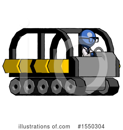 Royalty-Free (RF) Blue Design Mascot Clipart Illustration by Leo Blanchette - Stock Sample #1550304
