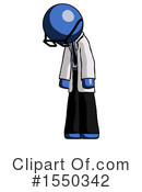 Blue Design Mascot Clipart #1550342 by Leo Blanchette