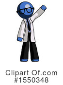 Blue Design Mascot Clipart #1550348 by Leo Blanchette