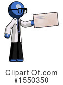 Blue Design Mascot Clipart #1550350 by Leo Blanchette