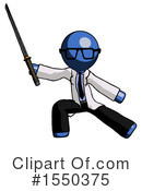 Blue Design Mascot Clipart #1550375 by Leo Blanchette