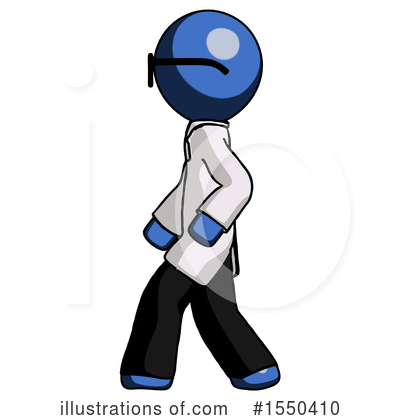 Royalty-Free (RF) Blue Design Mascot Clipart Illustration by Leo Blanchette - Stock Sample #1550410