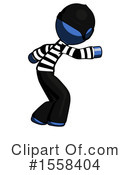 Blue Design Mascot Clipart #1558404 by Leo Blanchette