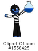 Blue Design Mascot Clipart #1558425 by Leo Blanchette