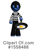 Blue Design Mascot Clipart #1558488 by Leo Blanchette