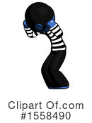 Blue Design Mascot Clipart #1558490 by Leo Blanchette